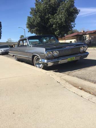 1963 Gray Chevrolet Impala Sport Coupe