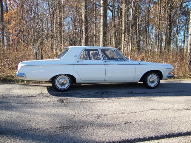 1963 White Dodge 330