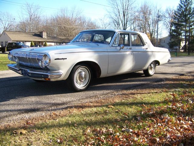 1963 White Dodge 330