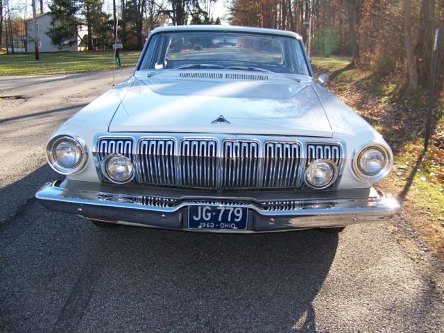 1963 White Dodge 330