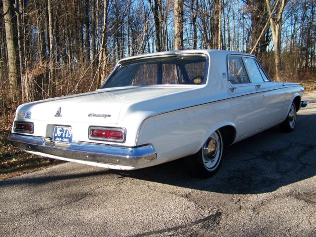 1963 White Dodge 330