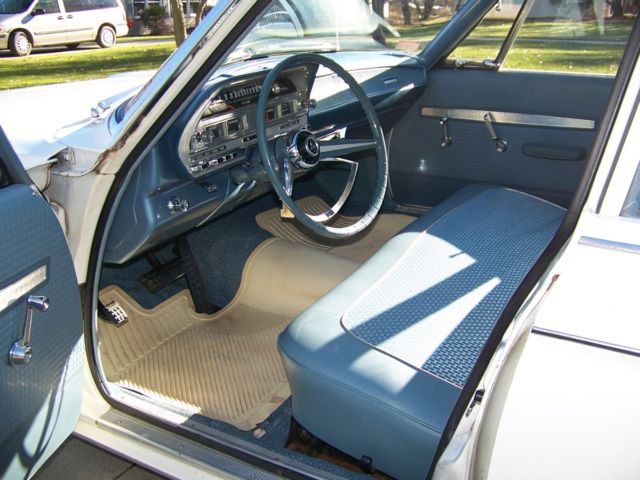 1963 White Dodge 330