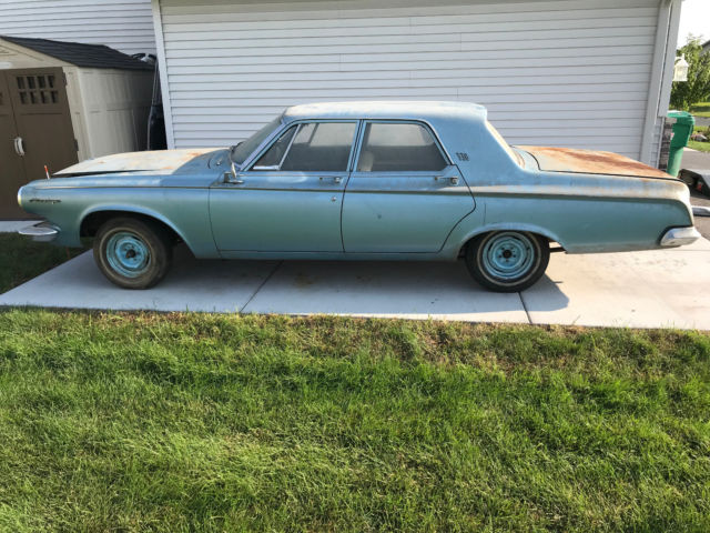 1963 Blue Dodge Other Sedan