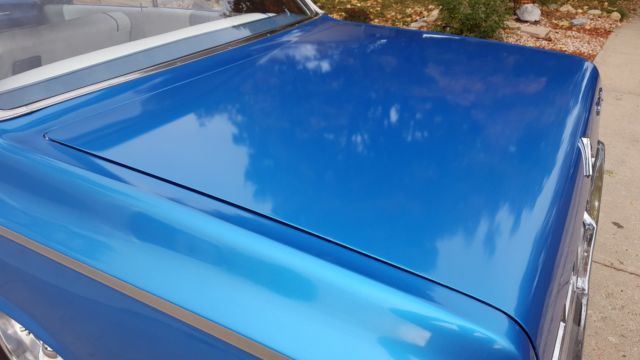 1963 Blue Dodge Polara Coupe