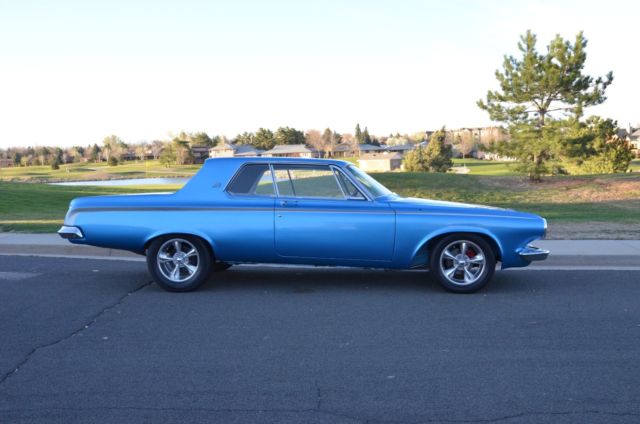 1963 Blue Dodge Polara Coupe