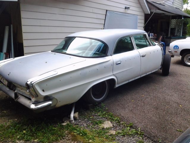 1963 cream white Dodge custom 880 with a ton of new and spare parts