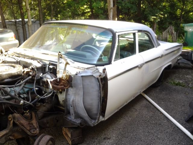 1963 cream white Dodge custom 880 with a ton of new and spare parts