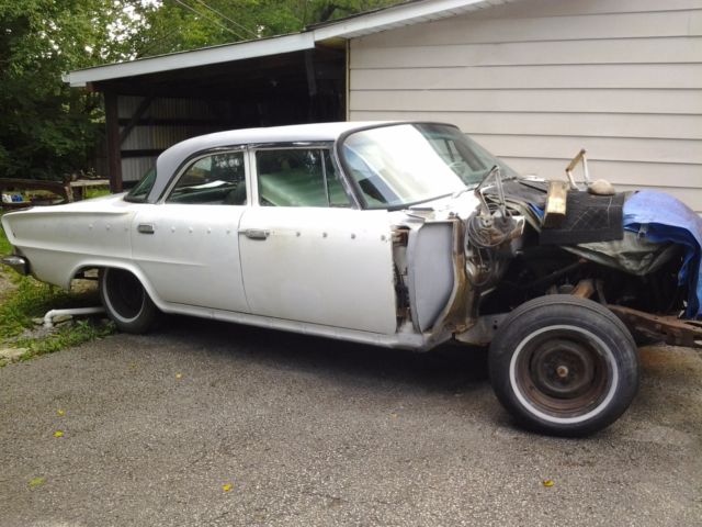1963 cream white Dodge custom 880 with a ton of new and spare parts