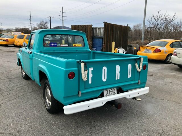 1963 Teal Ford F-100 Pick-up