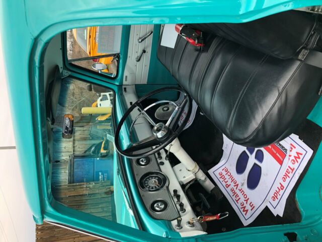 1963 Teal Ford F-100 Pick-up