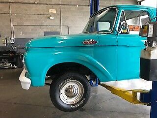 1963 Teal Ford F-100 Pick-up