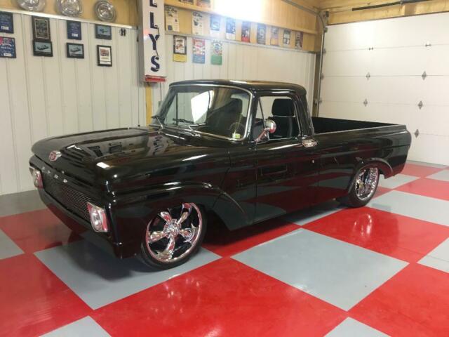 1963 Black METALLIC Ford F-100 Standard Cab Pickup
