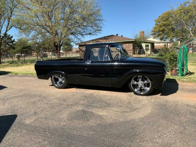 1963 Black METALLIC Ford F-100 Standard Cab Pickup
