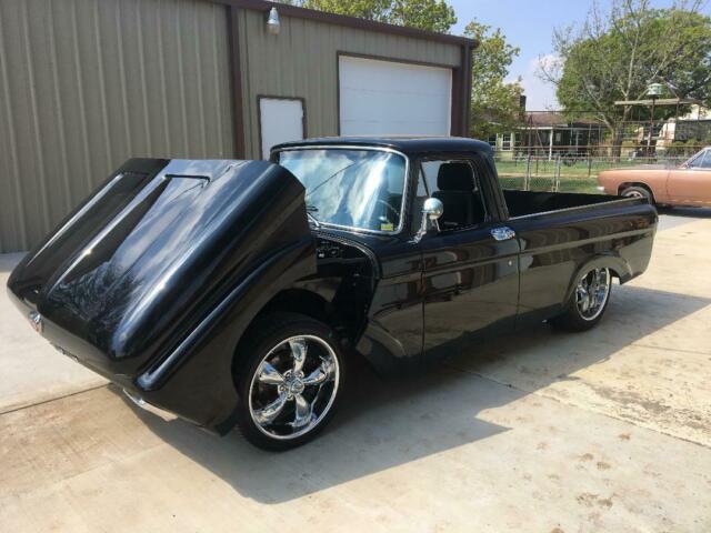 1963 Black METALLIC Ford F-100 Standard Cab Pickup
