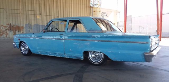 1963 Powder blue Ford Fairlane Coupe
