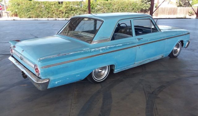1963 Powder blue Ford Fairlane Coupe