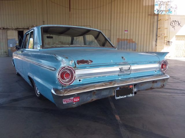 1963 Powder blue Ford Fairlane Coupe