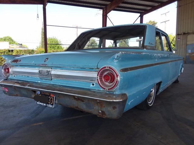 1963 Powder blue Ford Fairlane Coupe