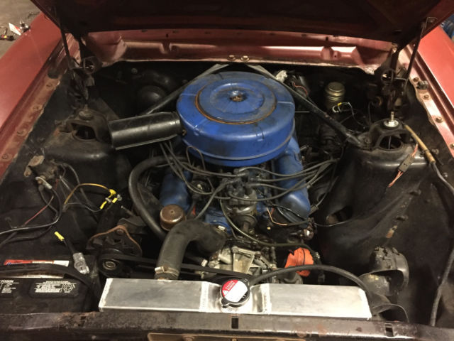 1963 Burgundy Ford Fairlane Sedan
