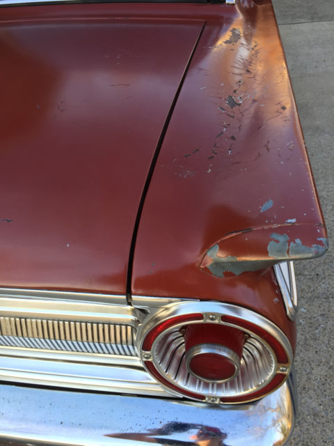 1963 Burgundy Ford Fairlane Sedan