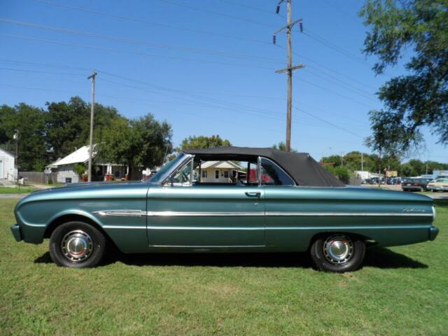 1963 Green Ford Falcon Convertible