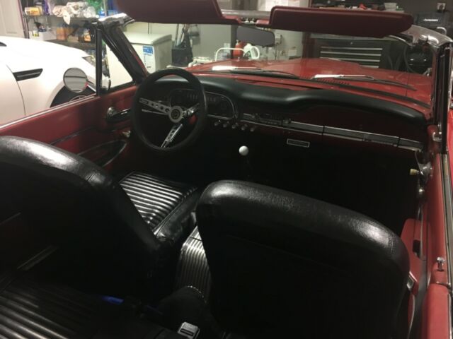 1963 Red Ford Falcon Convertible