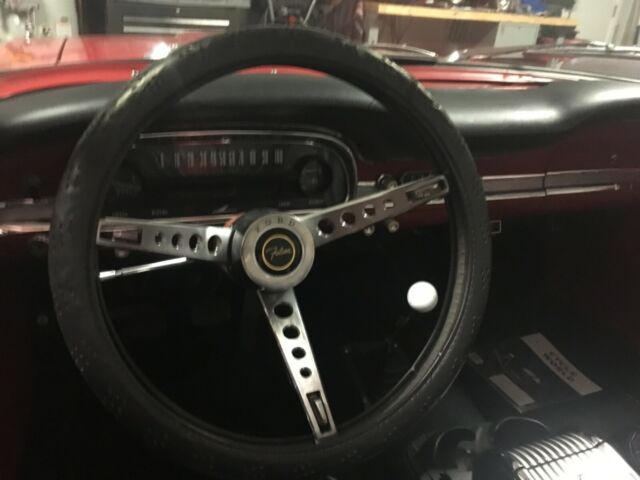 1963 Red Ford Falcon Convertible