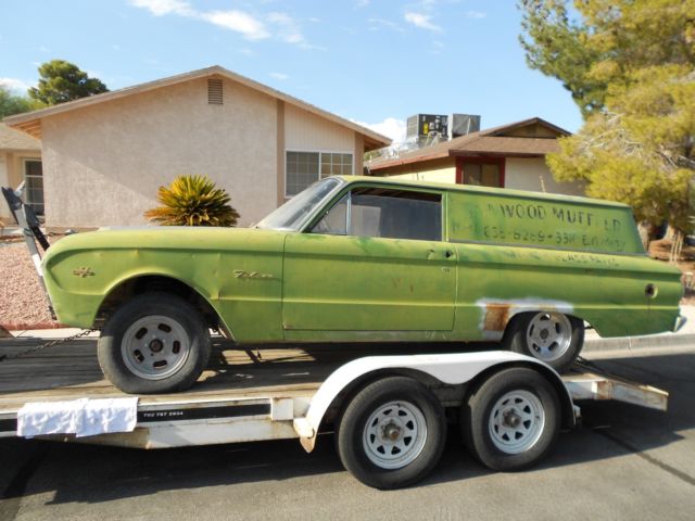 1963 Green Ford Falcon Wagon