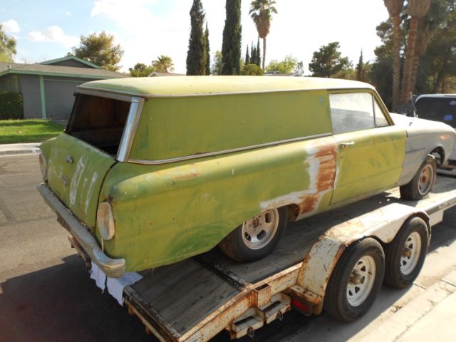 1963 Green Ford Falcon Wagon