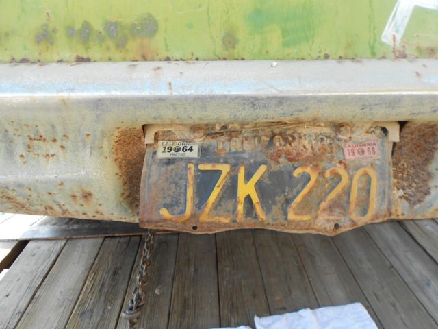 1963 Green Ford Falcon Wagon