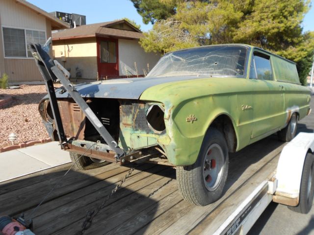 1963 Green Ford Falcon Wagon