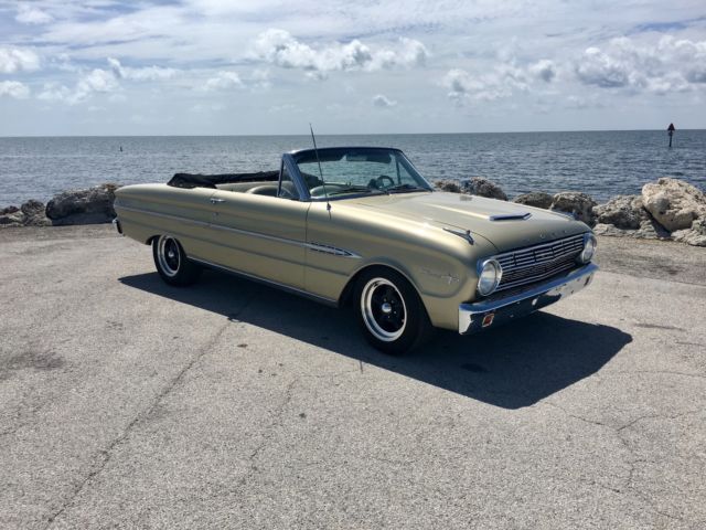 1963 Champagne Ford Falcon Convertible