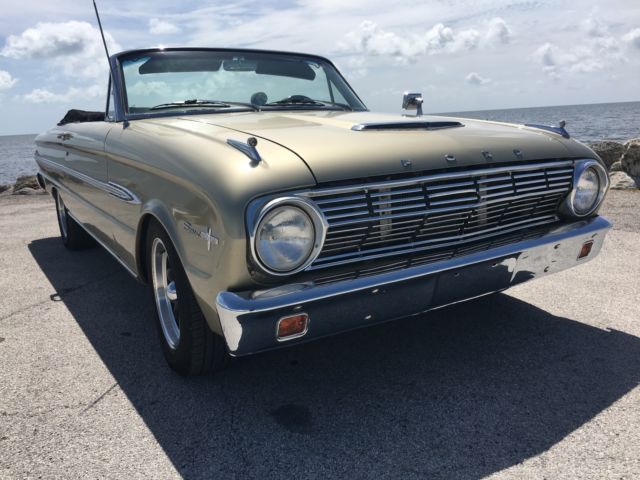 1963 Champagne Ford Falcon Convertible