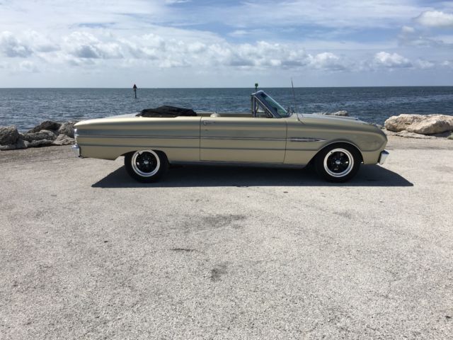 1963 Champagne Ford Falcon Convertible