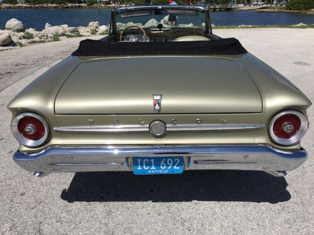 1963 Champagne Ford Falcon Convertible