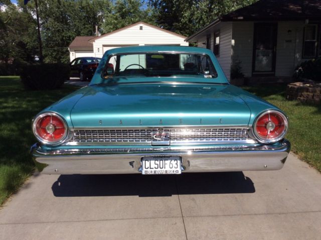 1963 Ming Green Ford Galaxie Fastback