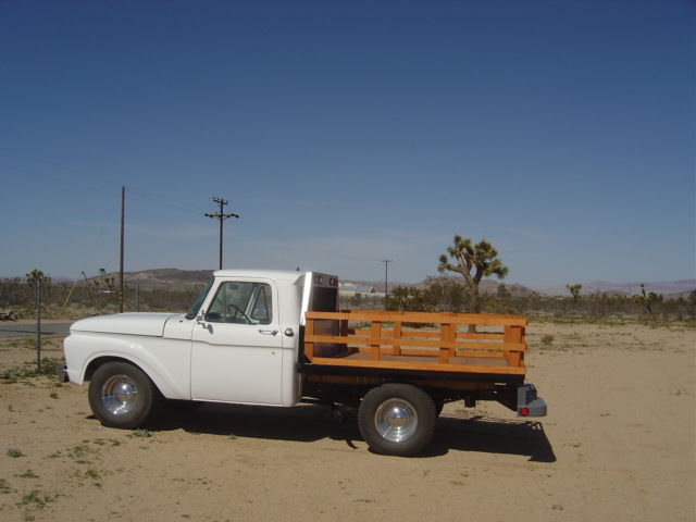 1963 White Ford F-100 PK