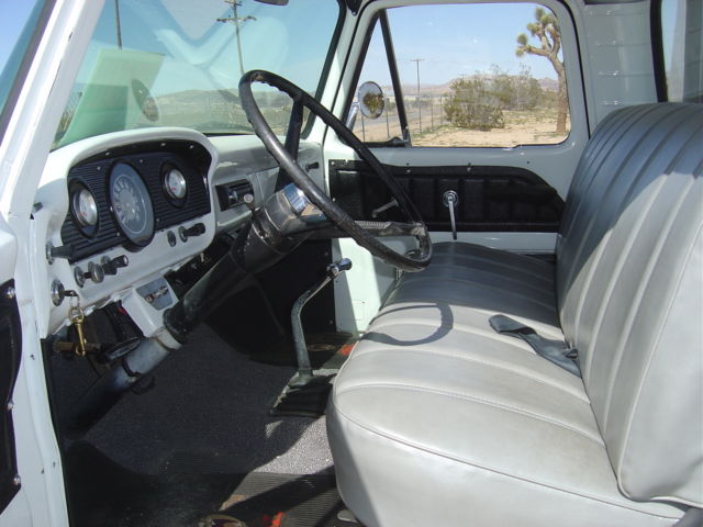 1963 White Ford F-100 PK