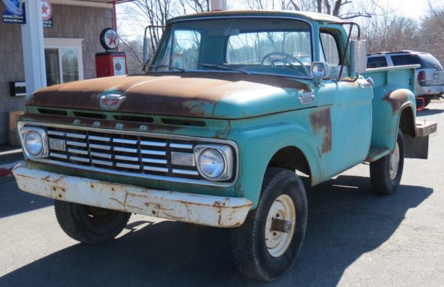 1963 Caribbean Turquoise Ford F-100 pickup
