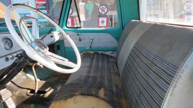 1963 Caribbean Turquoise Ford F-100 pickup