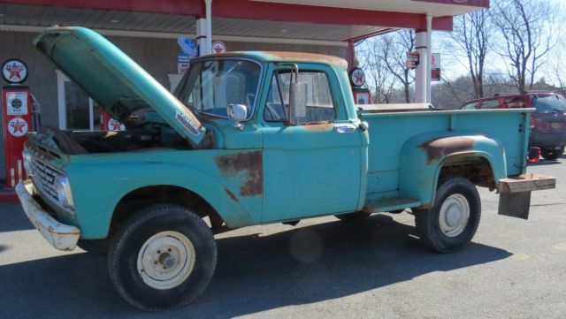 1963 Caribbean Turquoise Ford F-100 pickup