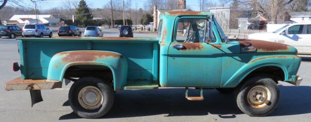 1963 Caribbean Turquoise Ford F-100 pickup
