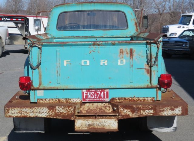 1963 Caribbean Turquoise Ford F-100 pickup