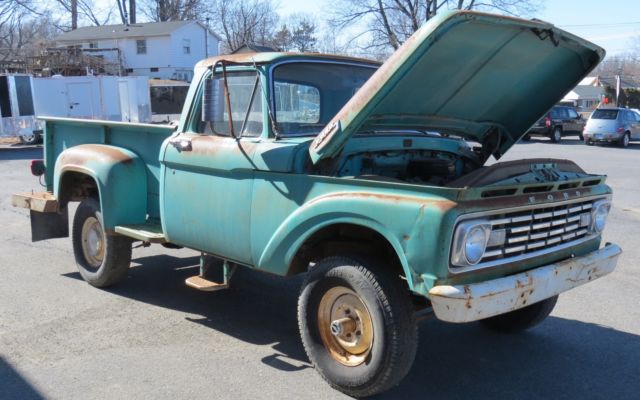 1963 Caribbean Turquoise Ford F-100 pickup