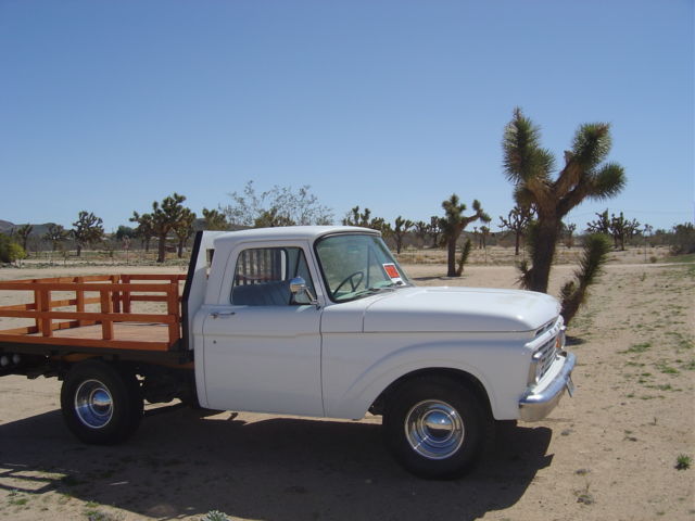 1963 White Ford F-100 PK