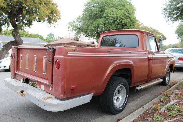 1963 Brown Ford F-100 Standard Cab Pickup