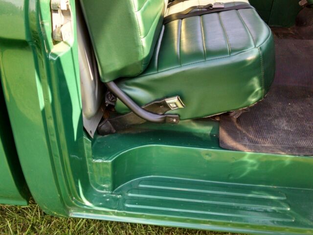 1963 Green with White top Ford F-100 Standard Cab Pickup