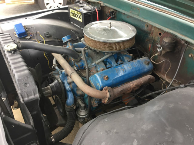 1963 Green Ford F-100 U/K