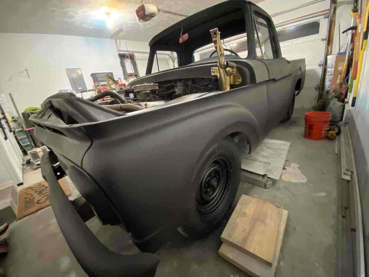 1963 Black Ford F100 Pickup