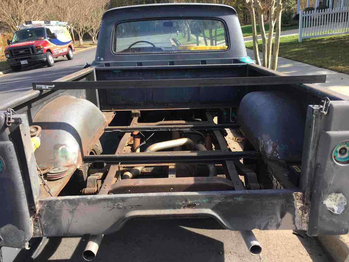 1963 Black Ford F100 Pickup